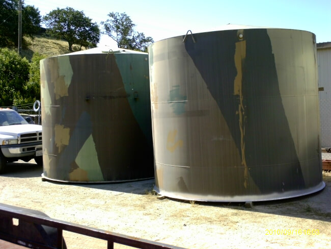 water storage tank Los Angeles County and Southern California