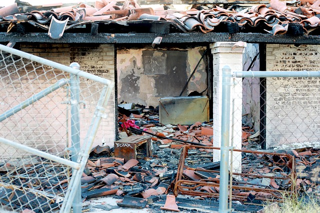 fire damage restoration